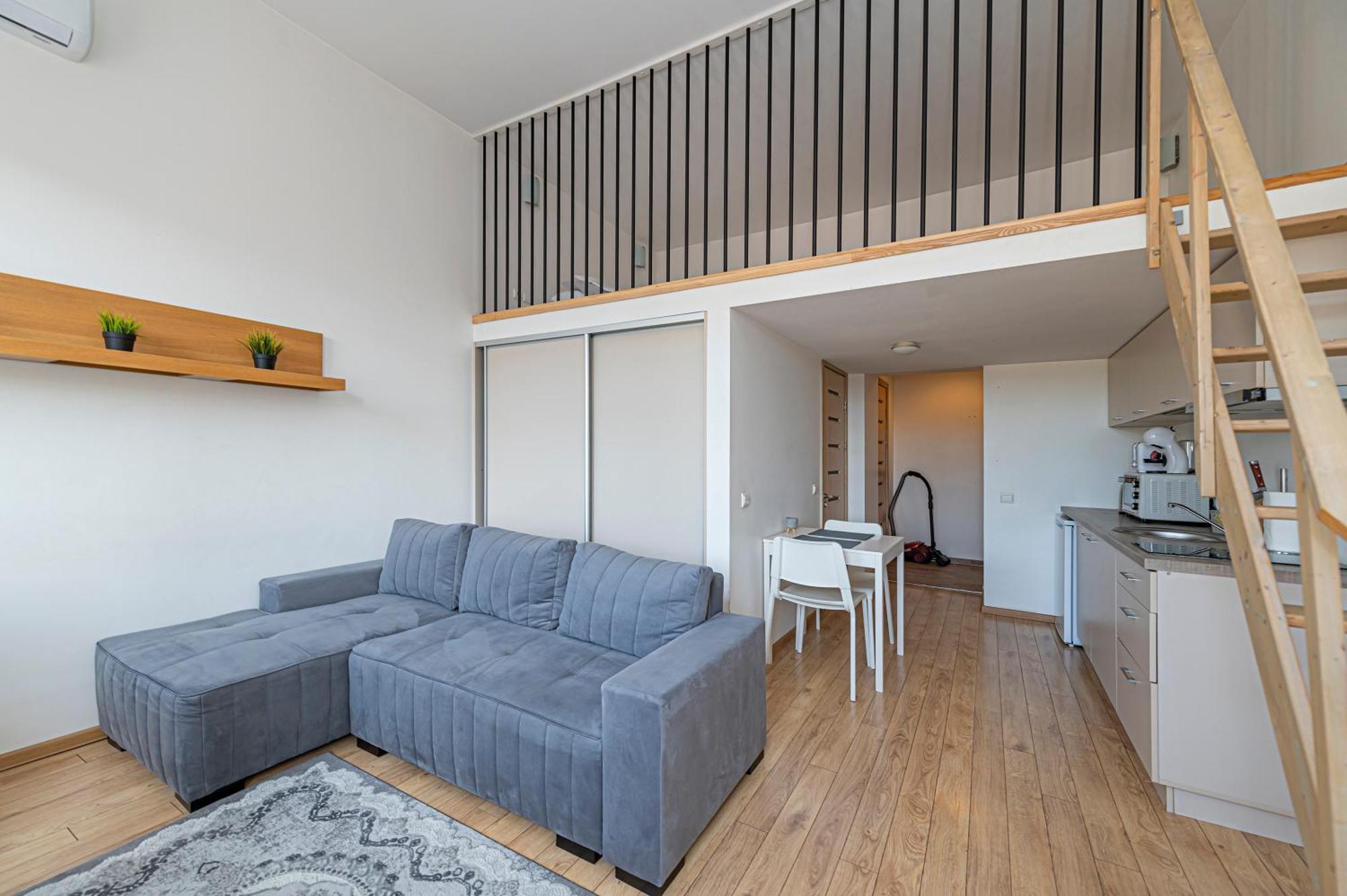 New Town Loft Apartment With Air Conditioning By Polo Apartments Kaunas Exteriör bild