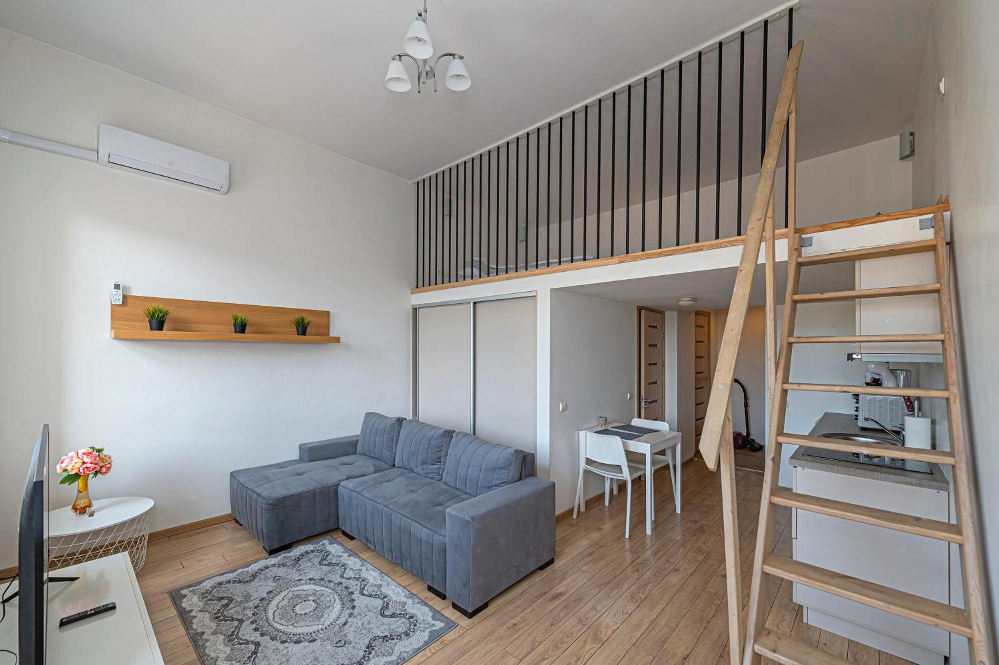 New Town Loft Apartment With Air Conditioning By Polo Apartments Kaunas Exteriör bild